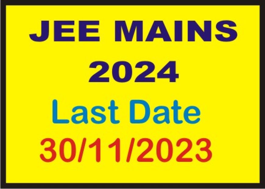 JEE MAINS 2024