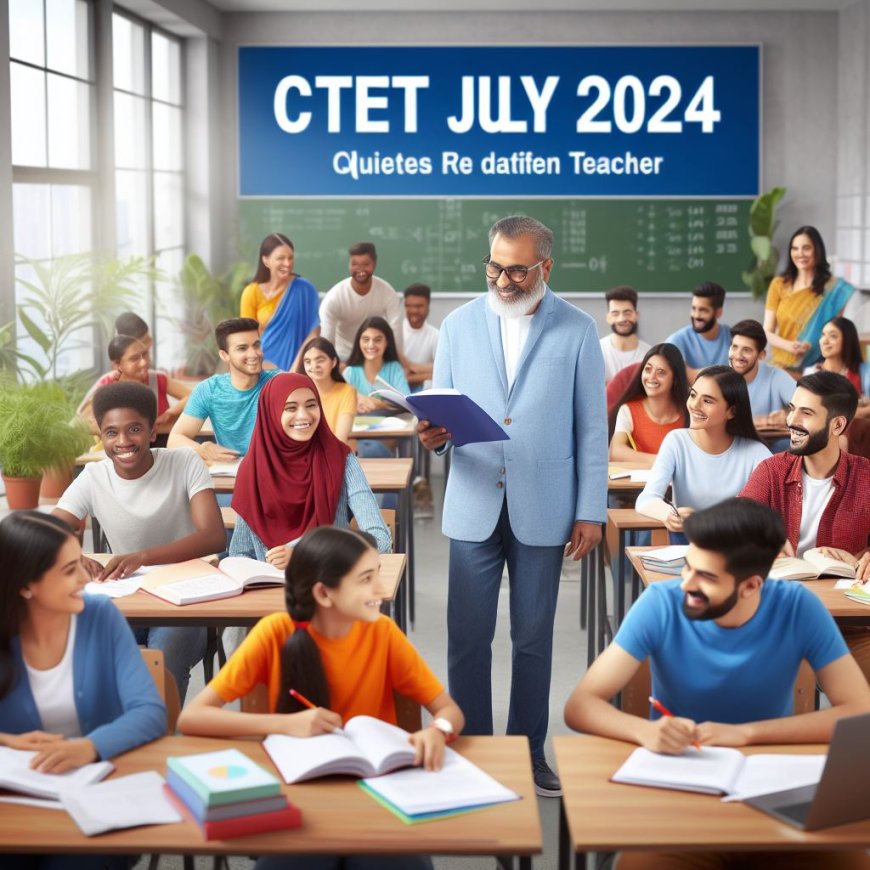 CTET JULY 2024 Central Teachers Eligibility Test 2024