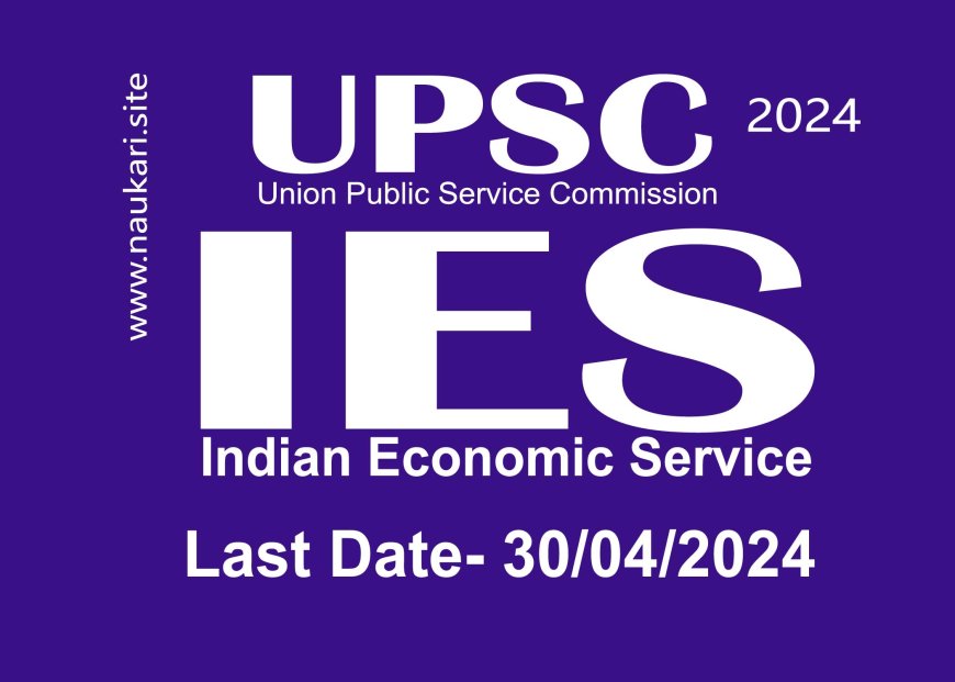 UPSC IES 2024