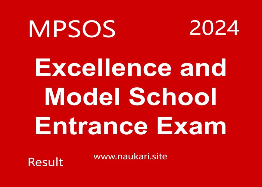 Excellence and model school result 2024